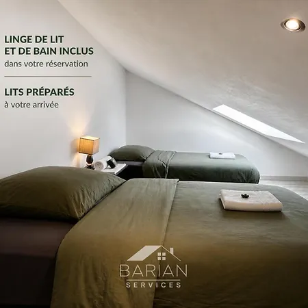 Le Clos Du Square - Climatise Feriehus *