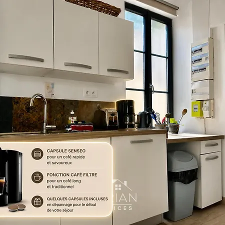 Le Clos Du Square - Climatise Feriehus Rochefort (Charente-Maritime)